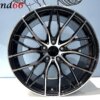 19 Inch Velgen 5x120 - Breed Set Style 405M Look Glans Zwart Gepolijst
