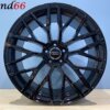 20 Inch Velgen 5x112 - R8 Look Hoogglans zwarte velgen set
