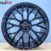 20 Inch Velgen 5x112 - R8 Look Hoogglans zwarte velgen set