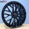 20 Inch Velgen 5x112 - R8 Look Hoogglans zwarte velgen set