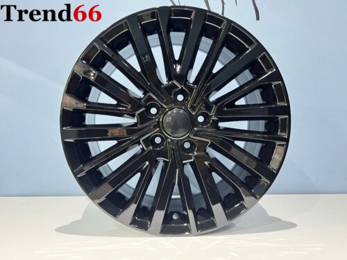 18 Inch Velgen 5x120 - Vw Transporter Palmerston Look  Verzwaard Velgen Glans Zwart