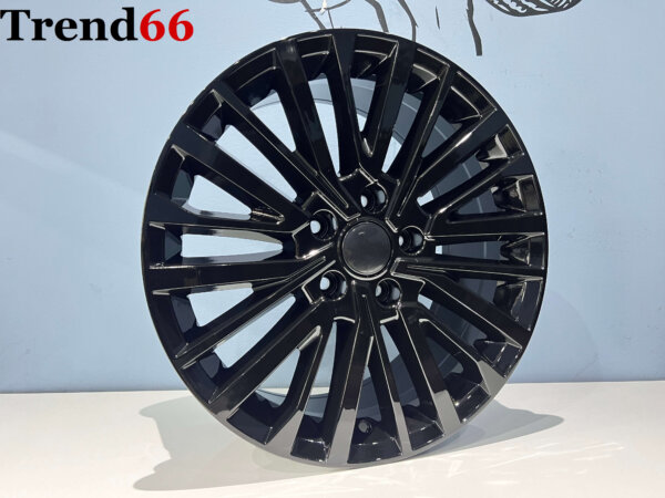 18 Inch Velgen 5x120 - Vw Transporter Palmerston Look  Verzwaard Velgen Glans Zwart