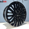 18 Inch Velgen 5x120 - Vw Transporter Palmerston Look  Verzwaard Velgen Glans Zwart