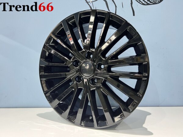 18 Inch Velgen 5x120 - Vw Transporter Palmerston Look  Verzwaard Velgen Glans Zwart