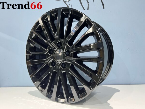 18 Inch Velgen 5x120 - Vw Transporter Palmerston Look  Verzwaard Velgen Glans Zwart