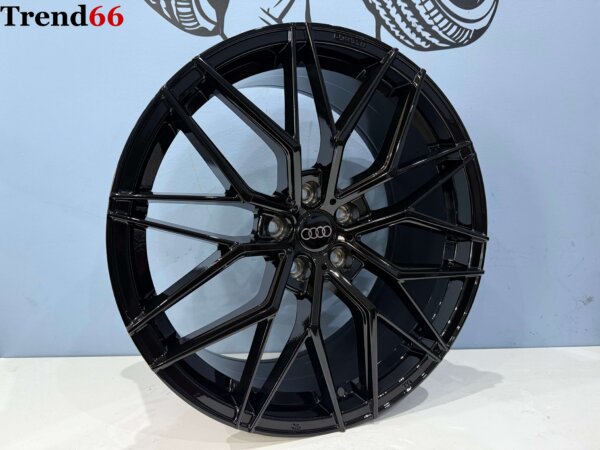 IMG_2261 19 Inch Velgen 5x112 –B3 Forget Look Velgen Set Glans Zwart