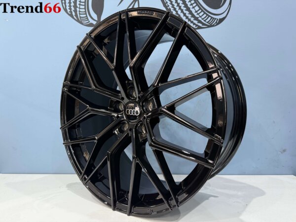 IMG_2264 19 Inch Velgen 5x112 –B3 Forget Look Velgen Set Glans Zwart