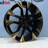 19 Inch Velgen 5x112 - Cupra R Look Mat Zwarte Kleur met Bronze Kleur