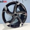 19 Inch Velgen 5x112- Nieuwste Model RS Look velgen set Hoogglans Zwart Gepolijst