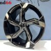 19 Inch Velgen 5x112- Nieuwste Model RS Look velgen set Hoogglans Zwart Gepolijst