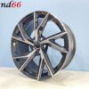 IMG_4431 18 Inch Velgen 5x112- CL2 R8 Look Velgen set in Hoogglans Zwart Gepolijste kleur