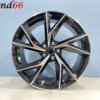 IMG_4432 18 Inch Velgen 5x112- CL2 R8 Look Velgen set in Hoogglans Zwart Gepolijste kleur