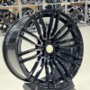 19 Inch Velgen 5x120- Breedset Style 664M Look Hoogglans Zwarte velgen set