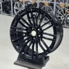 19 Inch Velgen 5x120- Breedset Style 664M Look Hoogglans Zwarte velgen set