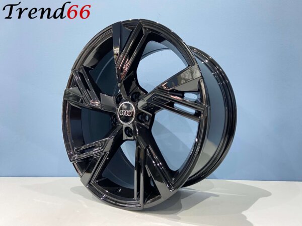 IMG_6560 19 Inch Velgen 5x112- RS6 Look Velgen Hoogglans Zwarte kleur