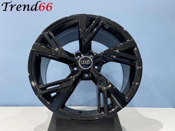 IMG_6564 19 Inch Velgen 5x112- RS6 Look Velgen Hoogglans Zwarte kleur