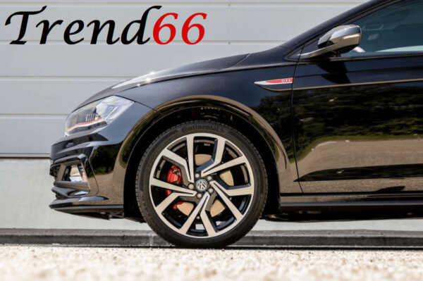 IMG_7947 17 Inch Velgen 5x100- GTI Brescia Look Velgen set Glans Zwart Gepolijste Kleur