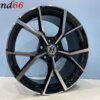 19 Inch Velgen 5x112- Estoril Look Hoogglans Zwart Gepolijste kleur