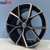19 Inch Velgen 5x112- Estoril Look Hoogglans Zwart Gepolijste kleur