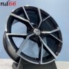 19 Inch Velgen 5x112- Estoril Look Hoogglans Zwart Gepolijste kleur