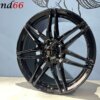 19 Inch Velgen 5x112 -V Spaak model verzwaarde velgen. Hoogglans zwart
