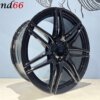 19 Inch Velgen 5x112 -V Spaak model verzwaarde velgen. Hoogglans zwart