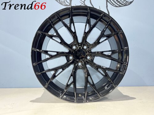 18 Inch Velgen 5x112- Vossen Velocity Look Velgen Set. Glans zwarte Kleur