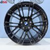 18 Inch Velgen 5x120-846 M Look Velgen set in Hoogglans Zwarte kleur