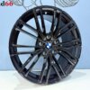 18 Inch Velgen 5x120-846 M Look Velgen set in Hoogglans Zwarte kleur