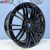 18 Inch Velgen 5x120-846 M Look Velgen set in Hoogglans Zwarte kleur