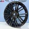 18 Inch Velgen 5x120-846 M Look Velgen set in Hoogglans Zwarte kleur