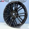 18 Inch Velgen 5x120-846 M Look Velgen set in Hoogglans Zwarte kleur