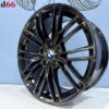 18 Inch Velgen 5x120-846 M Look Velgen set in Hoogglans Zwarte kleur