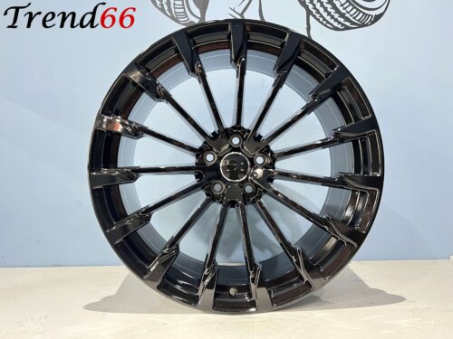 20 Inch Velgen 5x112- RS Multispaak Performance Look velgen in Hoogglans zwart