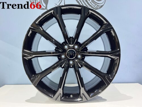21 Inch Velgen5x112- RSQ3 Look Velgen Set Hoogglans Zwarte Kleur