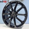 21 Inch Velgen5x112- RSQ3 Look Velgen Set Hoogglans Zwarte Kleur