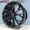 18 Inch 5x112 Velgen -Vossen Look Velgen Set Hoogglans Zwart