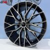 IMG_9075 18 Inch Velgen 5x112- Vossen Velocity Look Velgen Set. Glans zwarte Gepolijste Duo Color