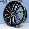 IMG_9077 18 Inch Velgen 5x112- Vossen Velocity Look Velgen Set. Glans zwarte Gepolijste Duo Color