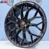 19 Inch Velgen 5x112- Vossen Look B3Forget velgen set in Hoogglans Zwarte kleur