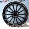 IMG_9743 18 Inch Velgen 5x112- Multispaak AMG Look Velgen Hoogglans Zwart met Chrome Rand