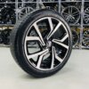 IMG_E6281 17 Inch Velgen 5x100- GTI Brescia Look Velgen set Glans Zwart Gepolijste Kleur