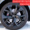 HNCI9002 23 Inch Velgen 5x112- RSQ8 Look Velgen in Hoogglans Zwarte Kleur
