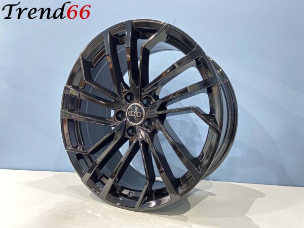 18 Inch Velgen 5x112- RS4 Look Hoogglans Zwarte Kleur