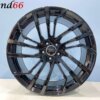 18 Inch Velgen 5x112- RS4 Look Hoogglans Zwarte Kleur