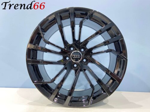18 Inch Velgen 5x112- RS4 Look Hoogglans Zwarte Kleur
