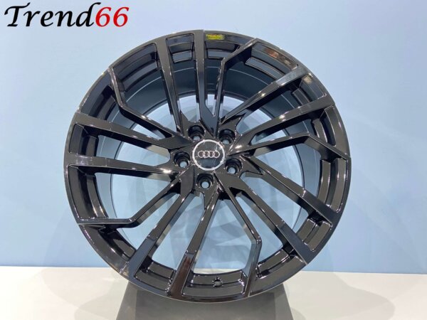 18 Inch Velgen 5x112- RS4 Look Hoogglans Zwarte Kleur