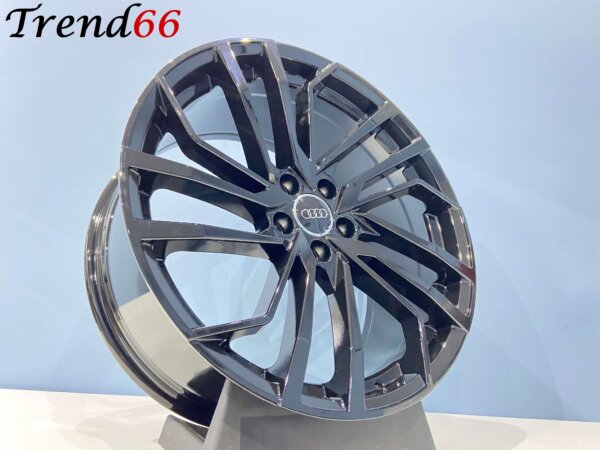 18 Inch Velgen 5x112- RS4 Look Hoogglans Zwarte Kleur