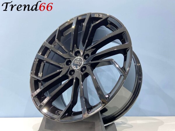 18 Inch Velgen 5x112- RS4 Look Hoogglans Zwarte Kleur