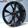 IMG_0997 20 Inch 5x112 Misano Look Velgen Set Hoogglans Zwarte kleur